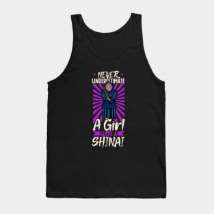 Never underestimate a girl with shinai - Kendo Tank Top